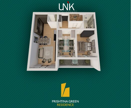Banesë në Shitje, 82m²